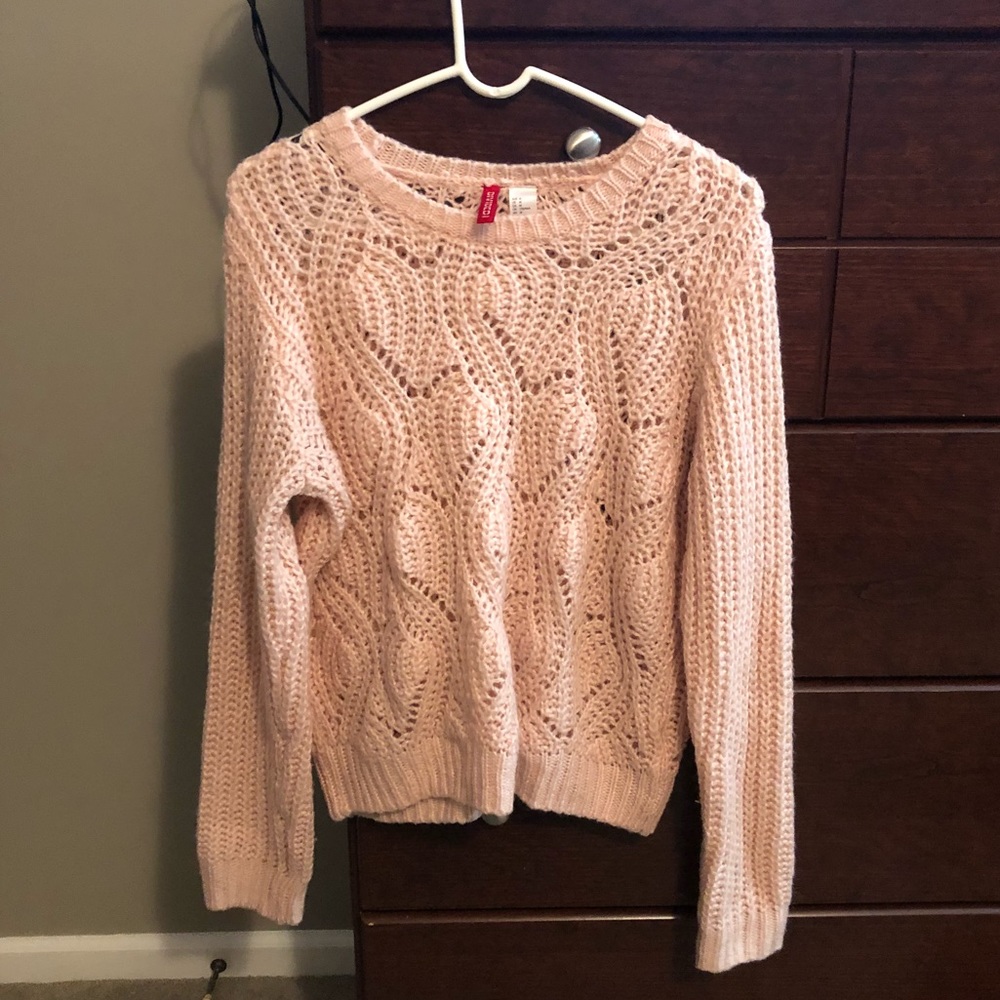Pink Knitted Sweater
